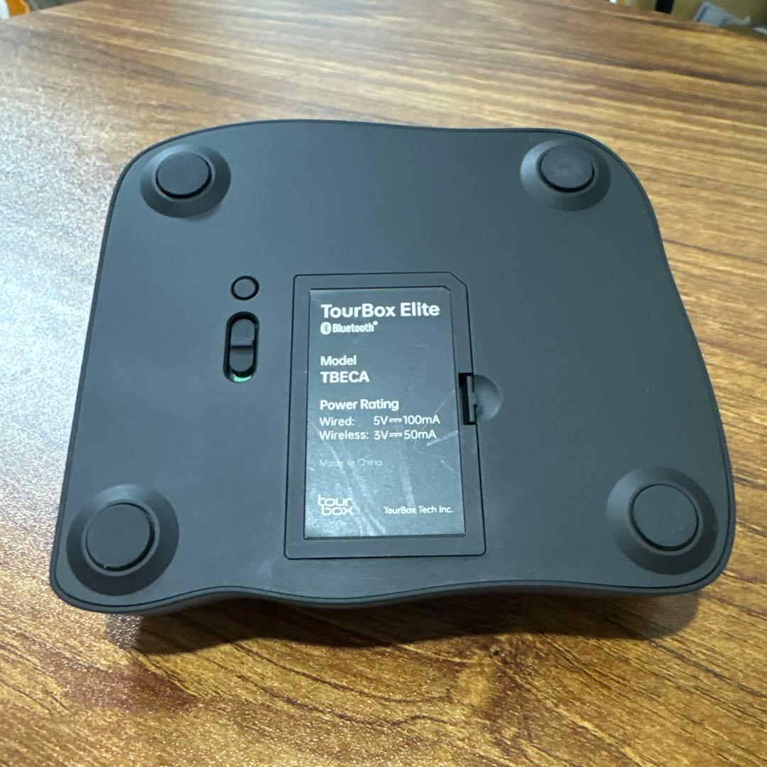 TourBox Elite 左手デバイス クラシックブラック（本体のみ）