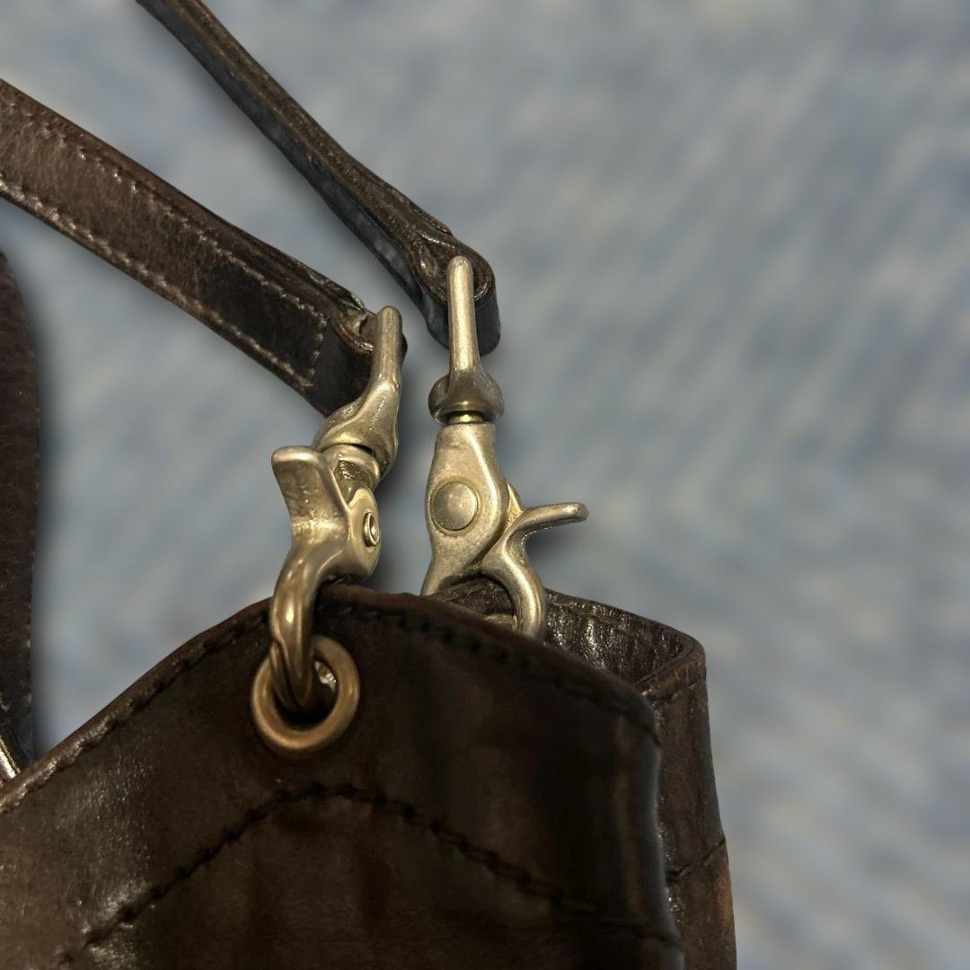 Daniel&Bobクロドーロ ロディー 2way 大容量 本革 トートバッグ