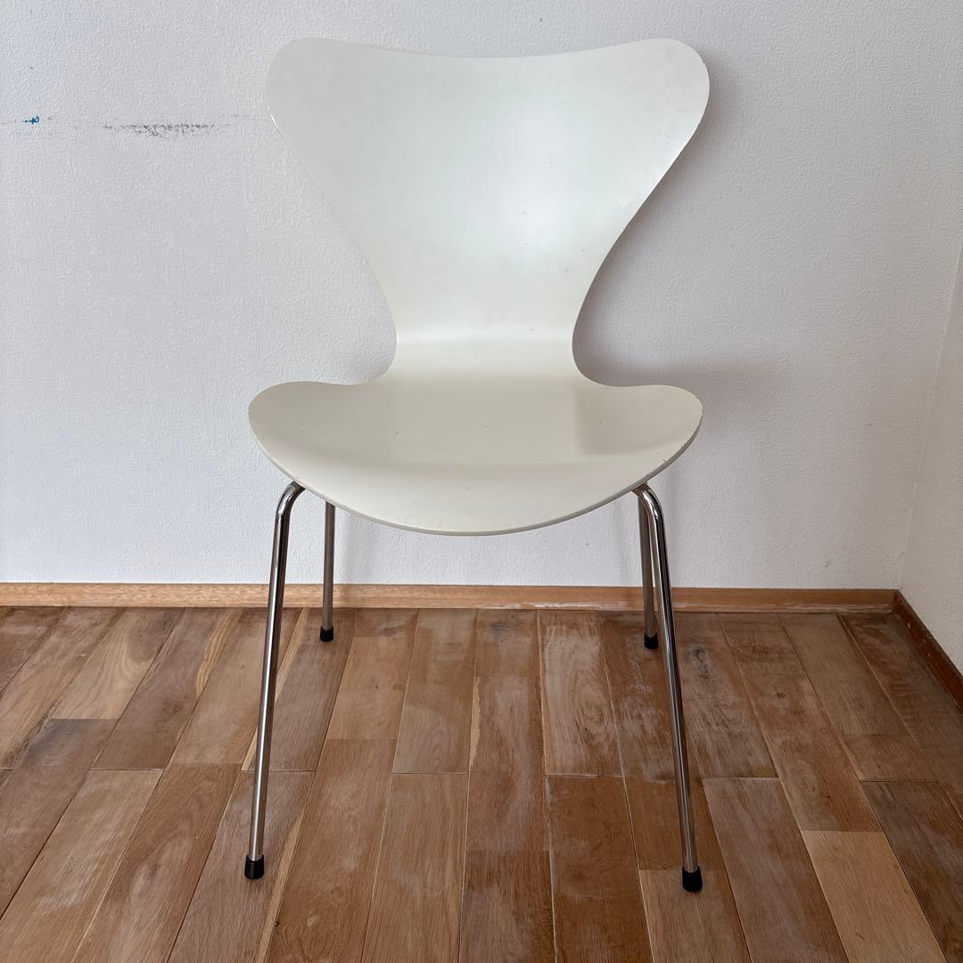フリッツハンセン　セブンチェア　ホワイト　ヤコブセン