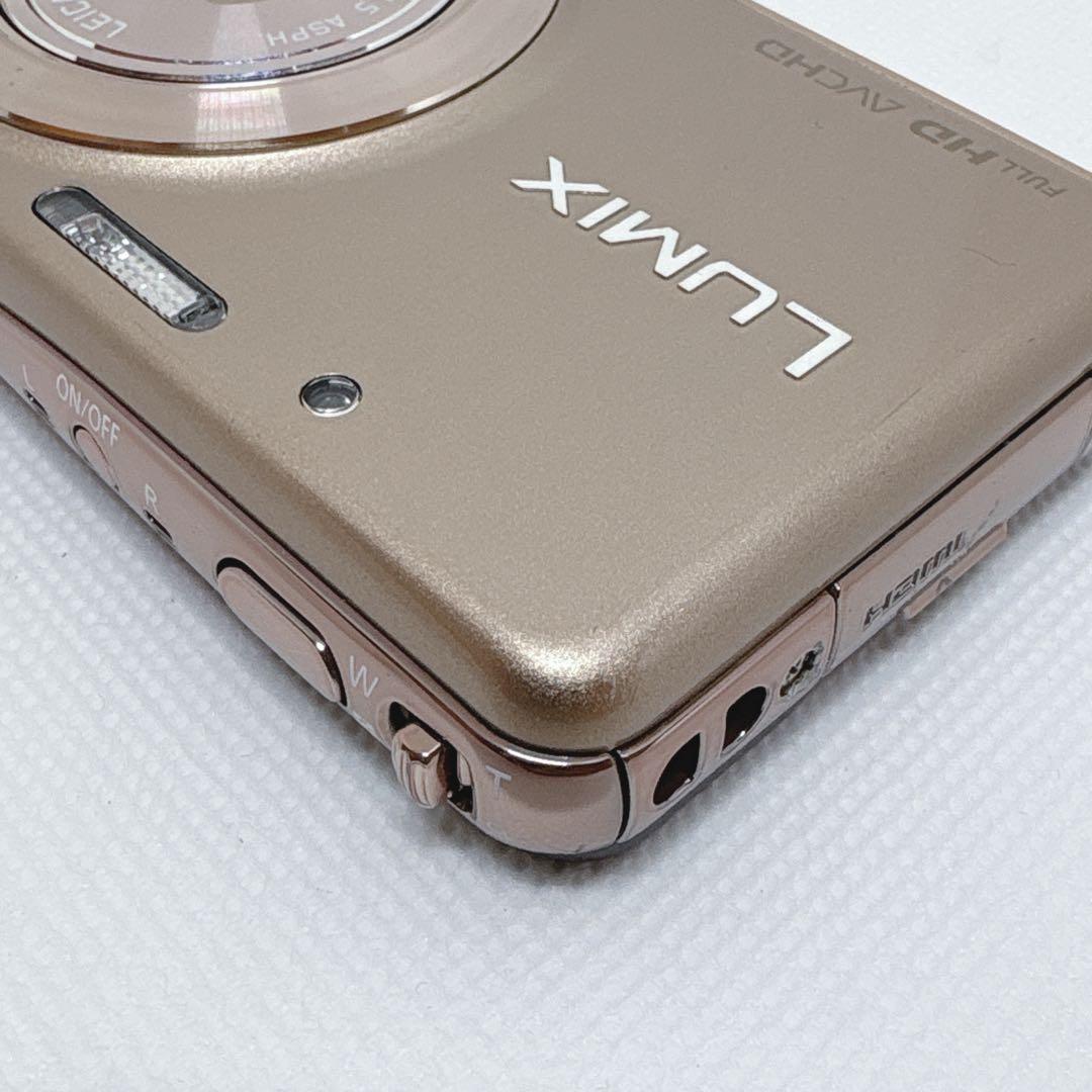 【美品】 動作品 DMC-FX80 ゴールド パナソニック デジカメ