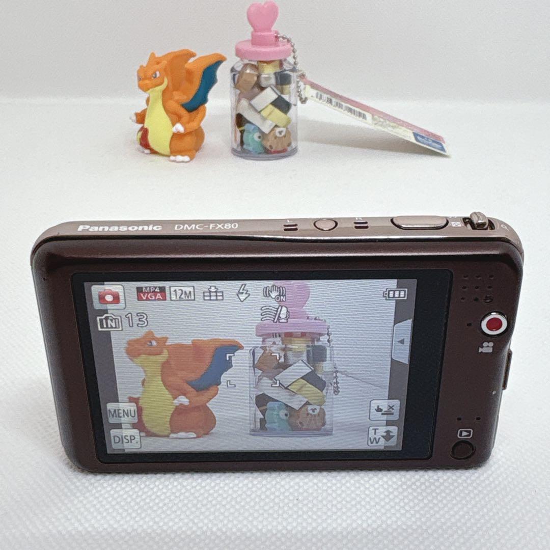 【美品】 動作品 DMC-FX80 ゴールド パナソニック デジカメ