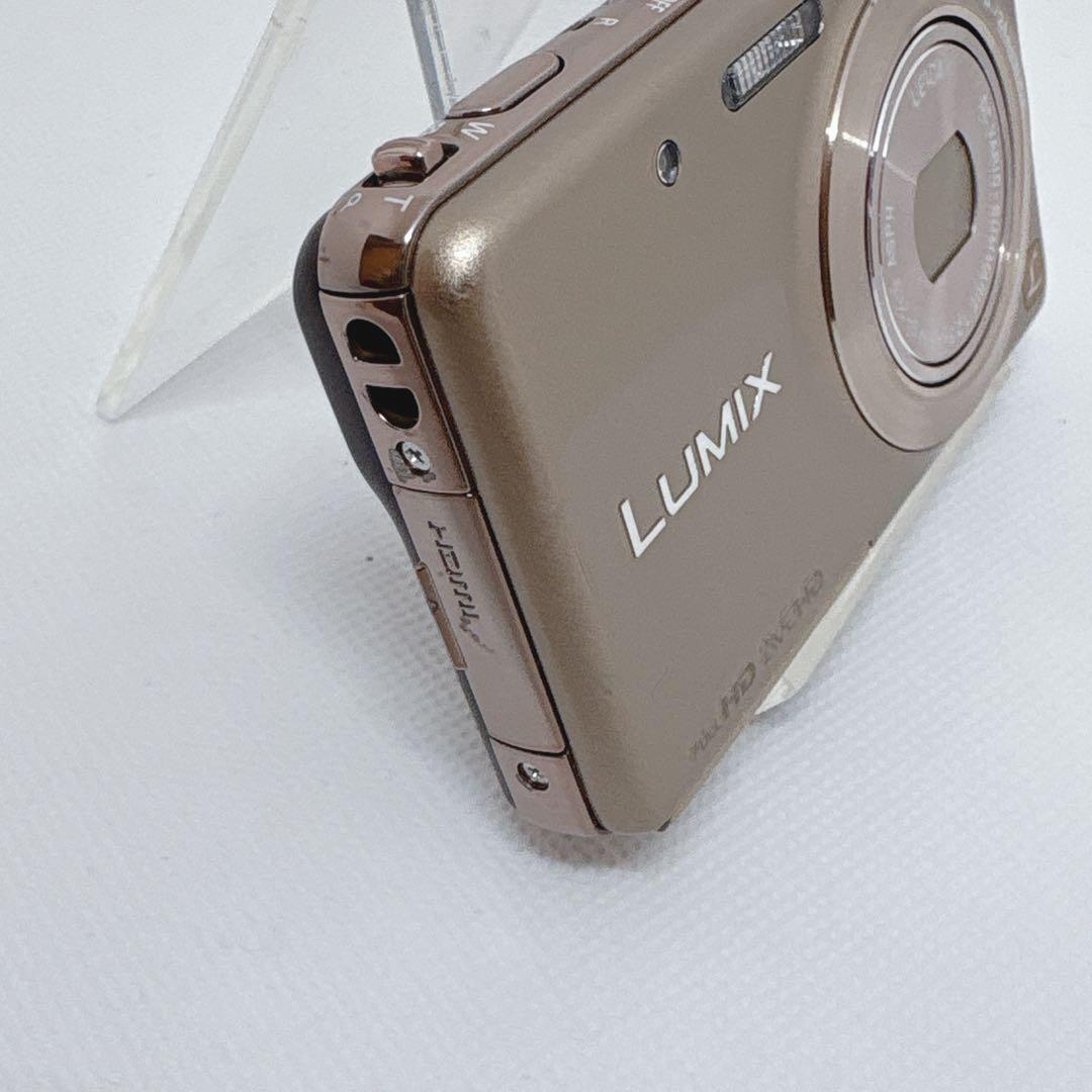 【美品】 動作品 DMC-FX80 ゴールド パナソニック デジカメ