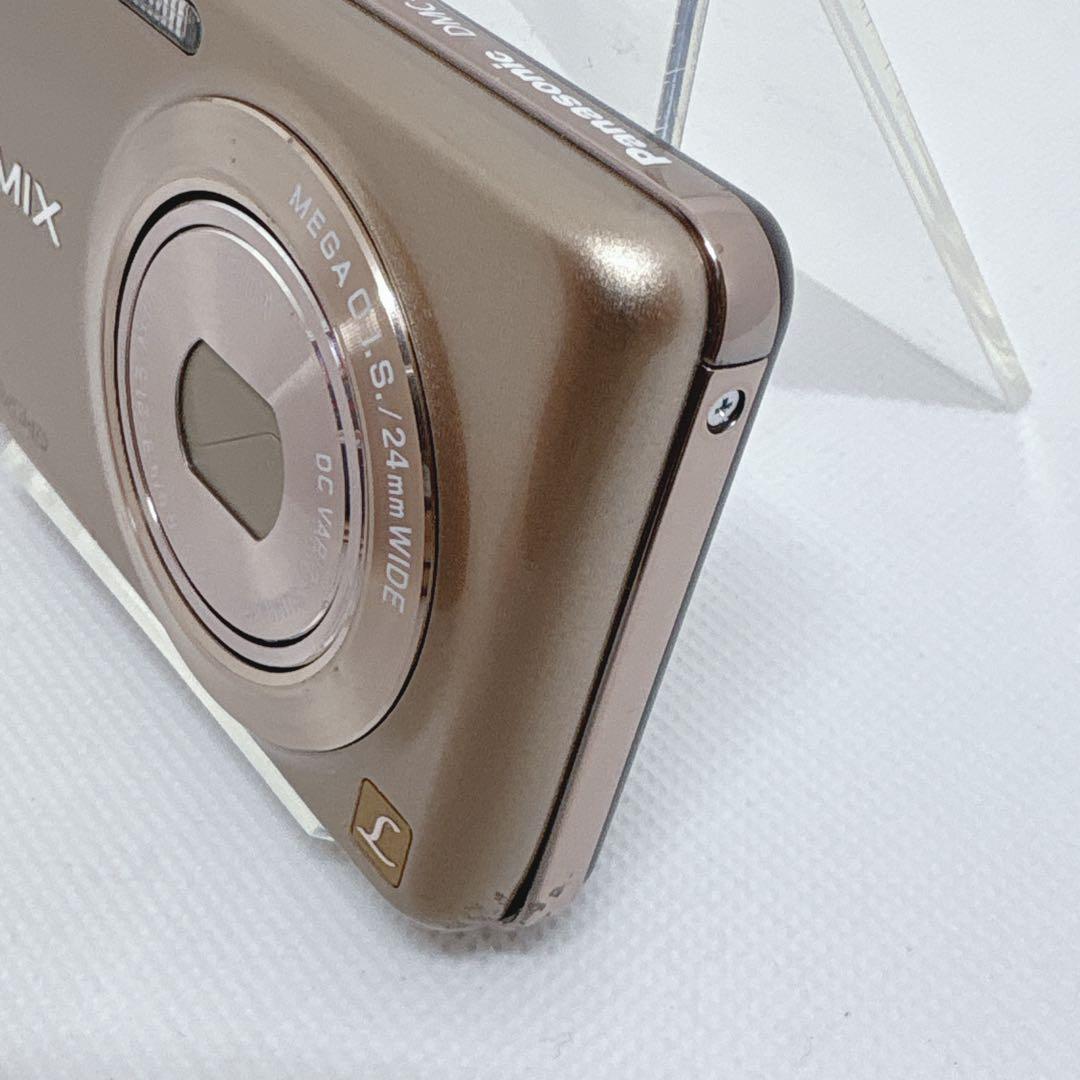 【美品】 動作品 DMC-FX80 ゴールド パナソニック デジカメ