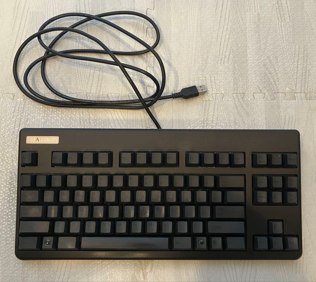 東プレTopre Realforce 87UB テンキーレス 有線キーボード