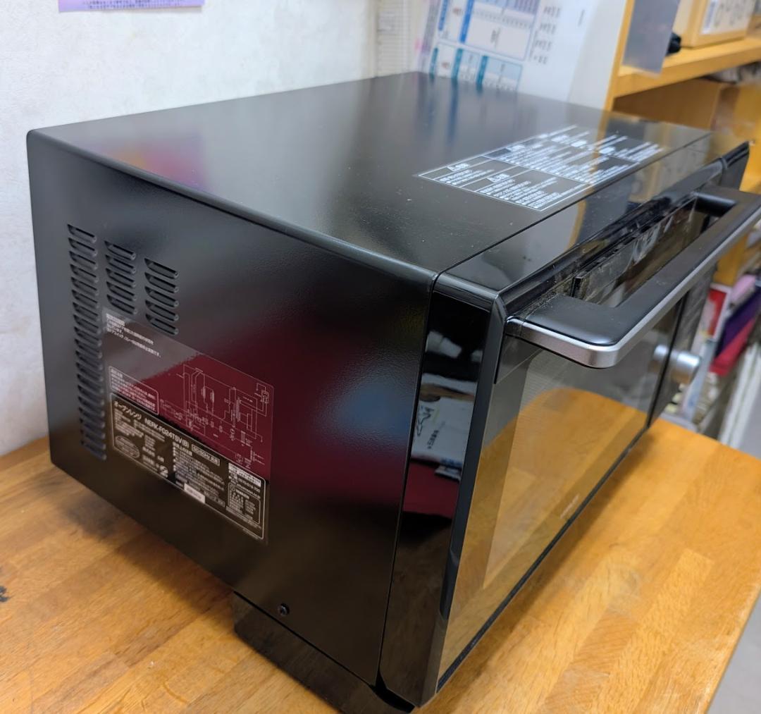 ヤマゼン　簡易 オーブンレンジ スチーム NERK-F024TSV ブラック