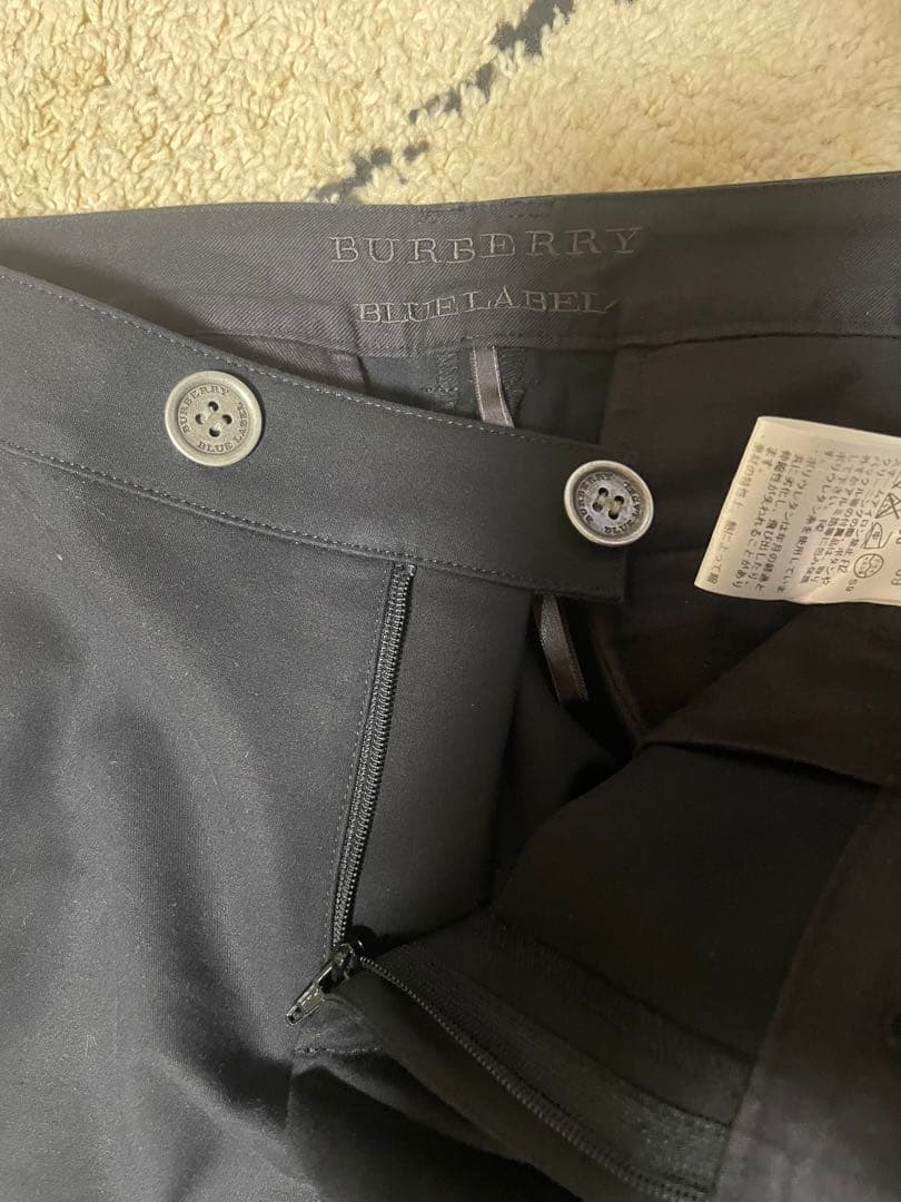 ✨美品✨バーバリーブルーレーベル セットアップ パンツスーツ 黒 ノバチェック