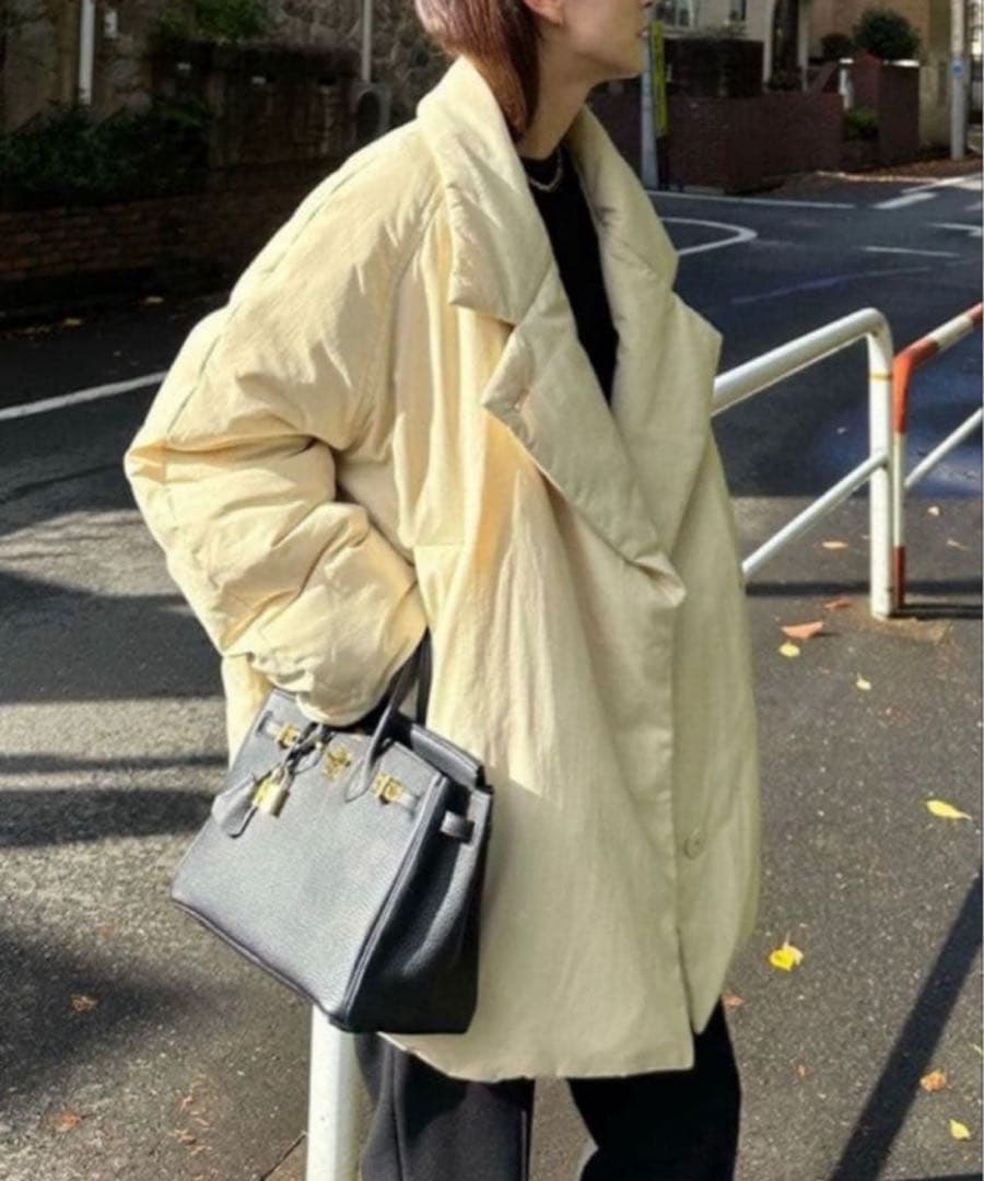 ジャケット・アウター CLANE COCOON SHORT DOWN COAT