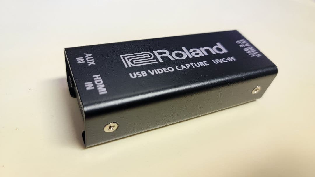 【未使用品】Roland UVC-01 USBビデオキャプチャー(箱、説明書有)