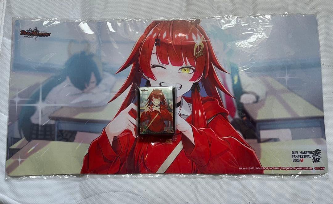 真久間メガ スリーブ プレイマット　マグマメガ