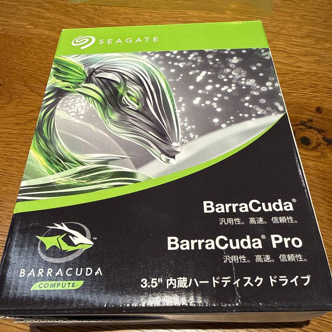 内蔵型ハードディスクドライブ Seagate BarraCuda 8TB HDD 5400rpm