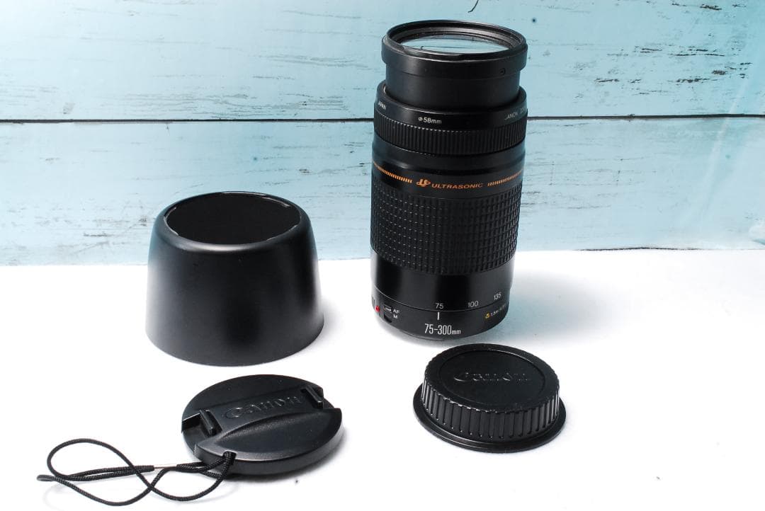 ❤️フルセット❤️キャノン純正❤️70-300mm❤️超望遠❤️ズームレンズ
