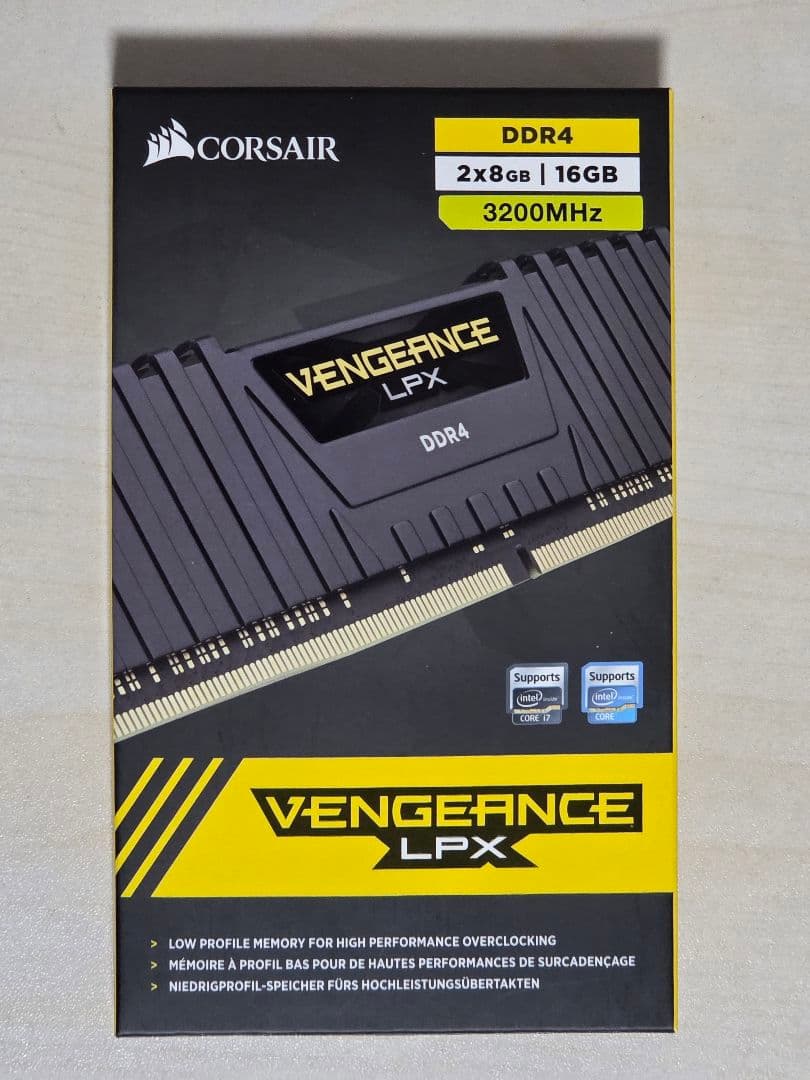 Corsair DDR4-3200MHz メモリ 16GB [8GB×2枚]