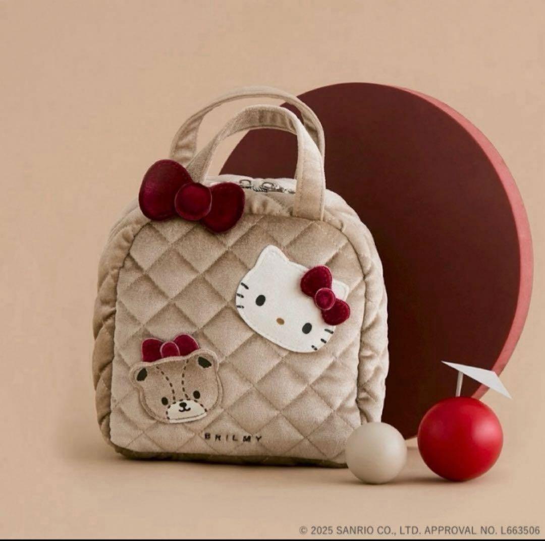 HELLO KITTY × BRILMYコスメポーチ キティ　新品未使用