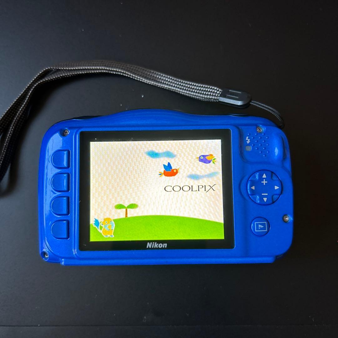 Nikon COOLPIX S33 青 防水カメラ