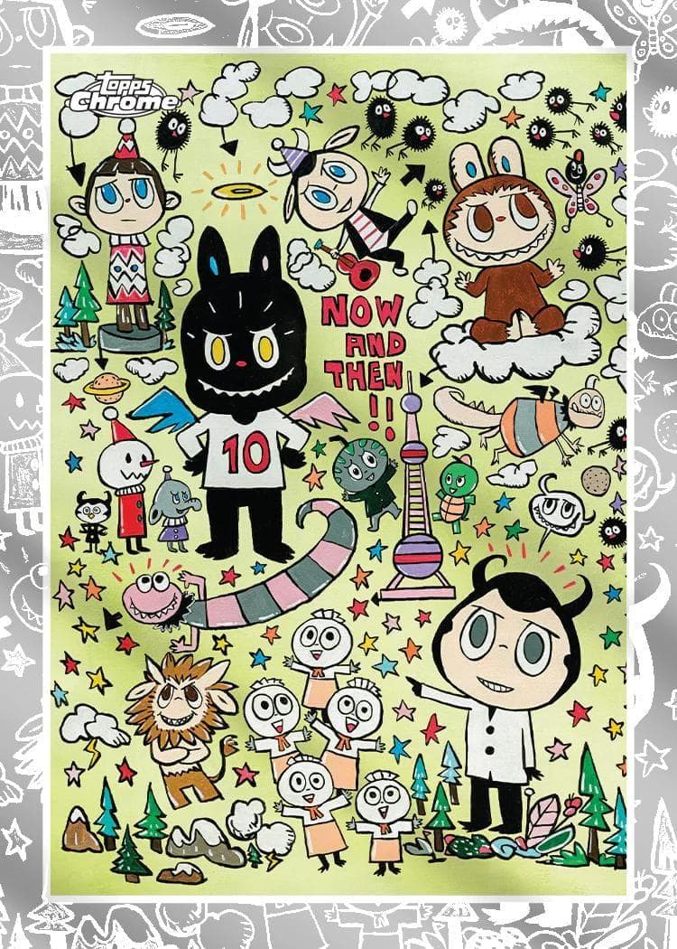 Topps Chrome 10周年記念ボックス ラブブ カード