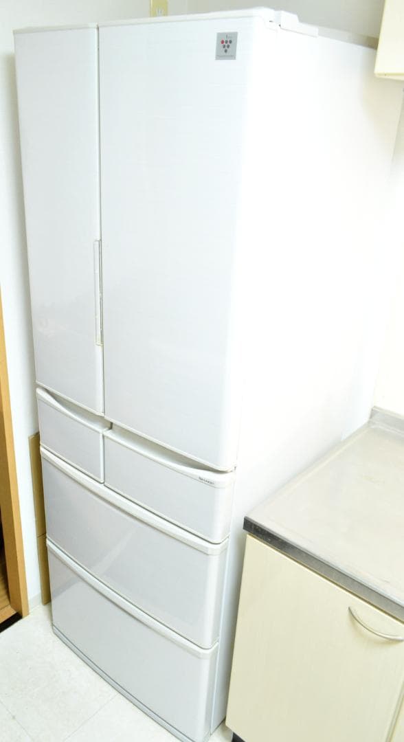 シャープ 465L 冷蔵庫　SHARP プラズマクラスター SJ-PF47Y-S