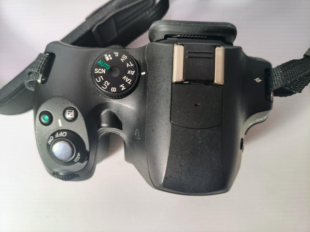 【黒死病対策】【内臓電池交換】PENTAX K-50 黒＋WRレンズ