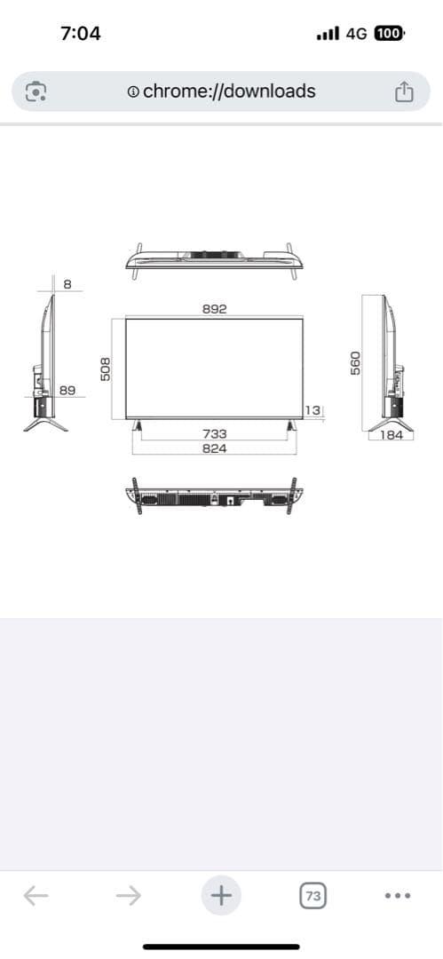 【美品】TCL 40インチ フルハイビジョン スマート 液晶テレビ Google