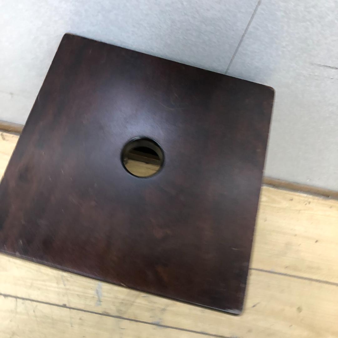 送料無料 北海道民芸家具　樺材スツール　オールドヴィンテージ 251007