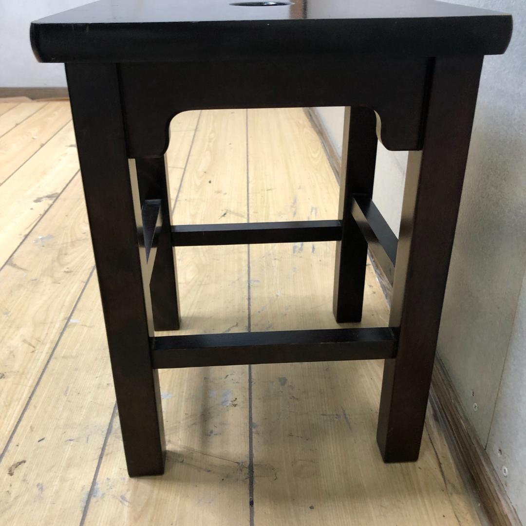 送料無料 北海道民芸家具　樺材スツール　オールドヴィンテージ 251007