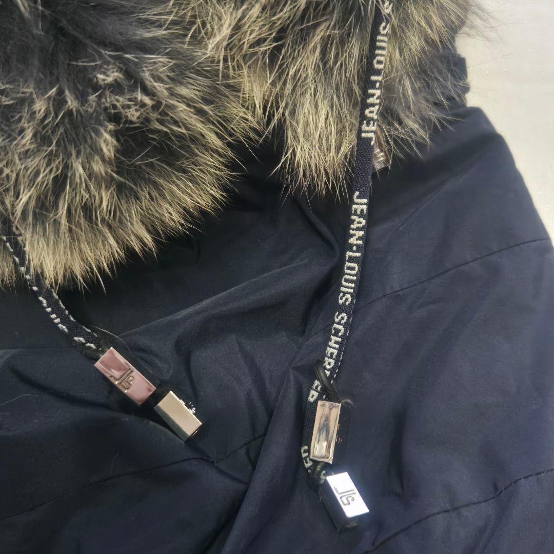 JEAN-LOUIS SCHERRER ダウンコート Bフォックスファー LL