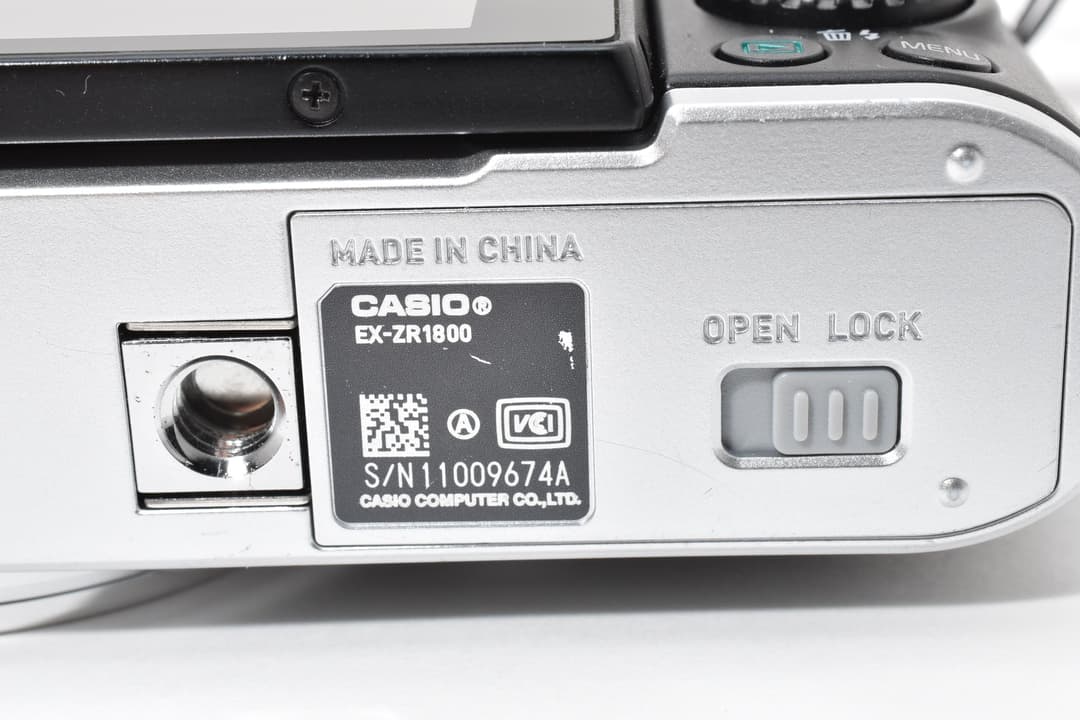 ■ほぼ新品■ カシオ EXILIM EX-ZR1800 BK #D021