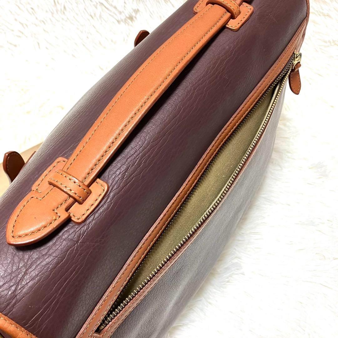 【美品・希少】ソメスサドル　ショルダーバッグ　レザー　ヌメ革　メッセンジャー