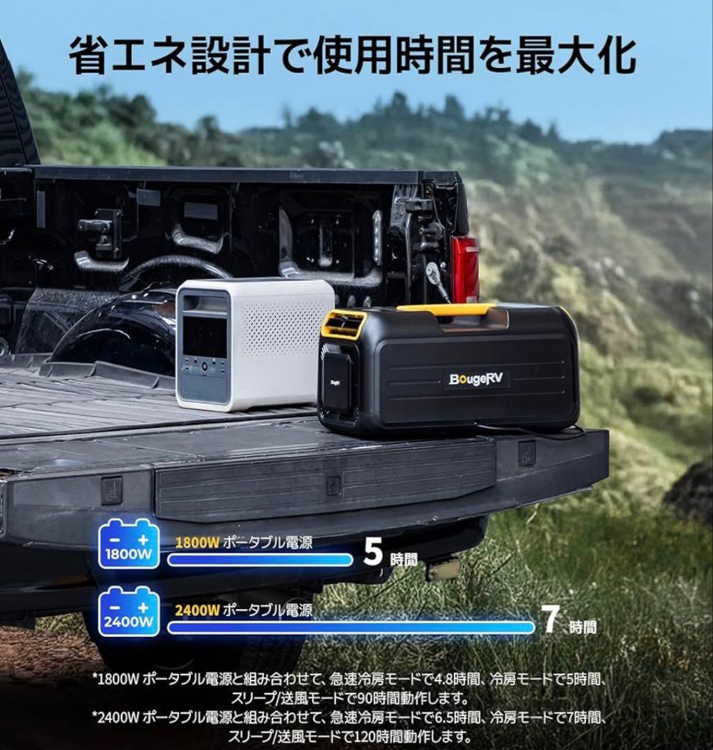 ポータブルエアコン BougeRV 3500BTU