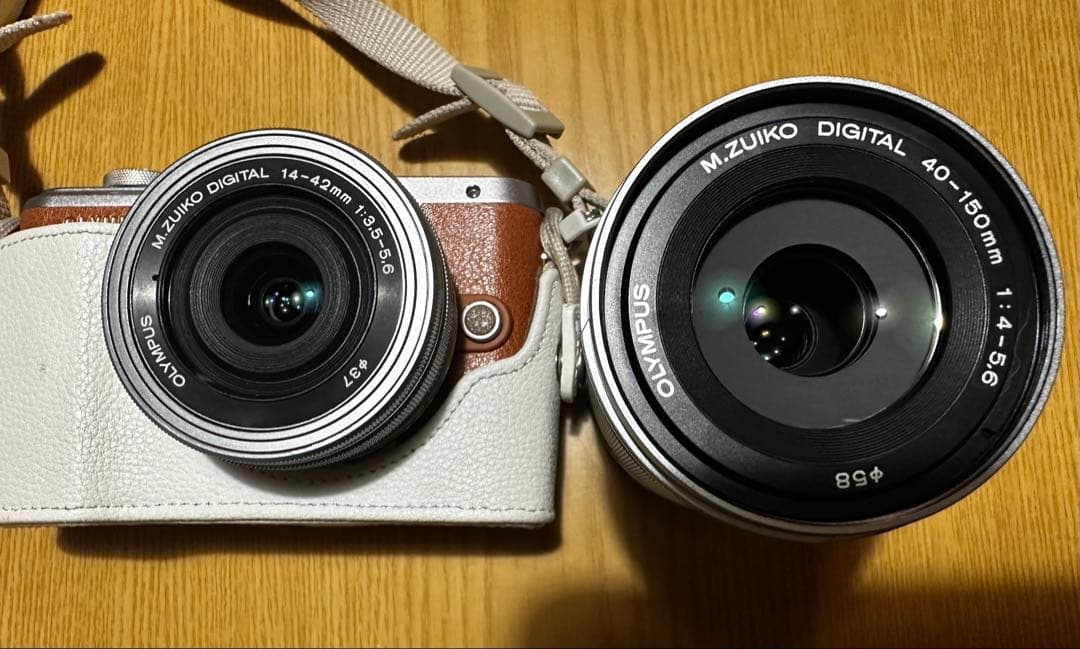 オリンパス　Olympus PEN E-PL8 美品　レンズ2種付き