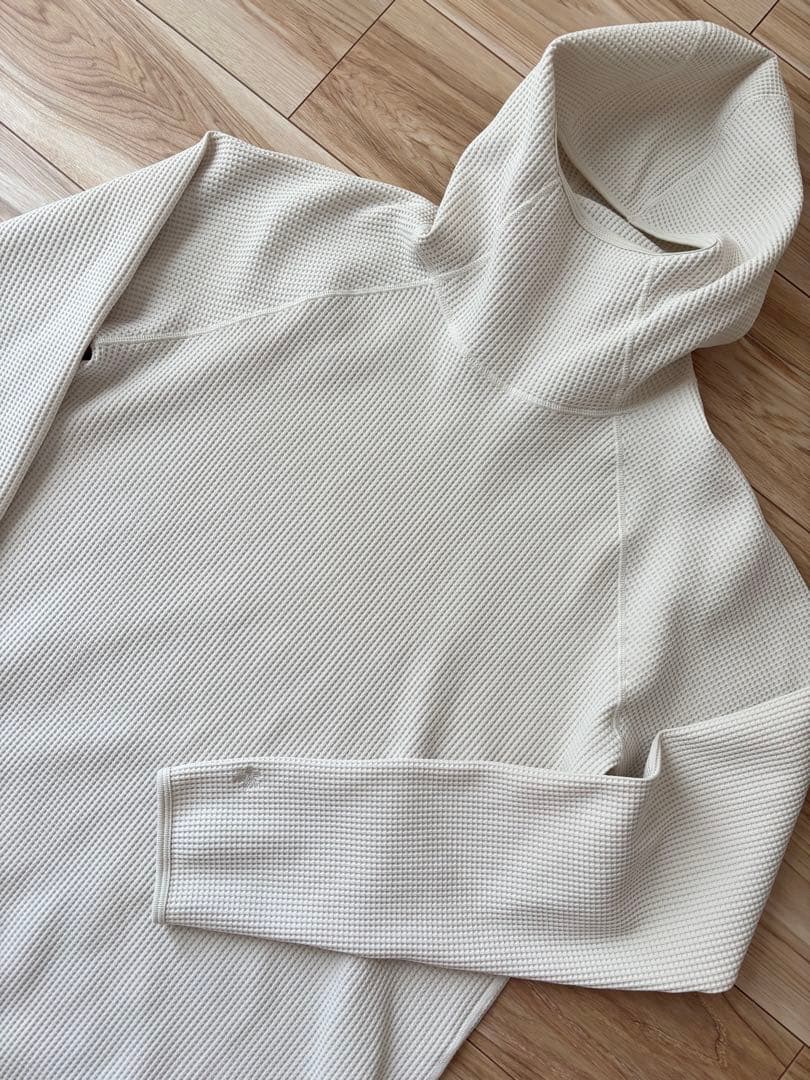 Goldwin ワッフルライトロングスリーブフーディー