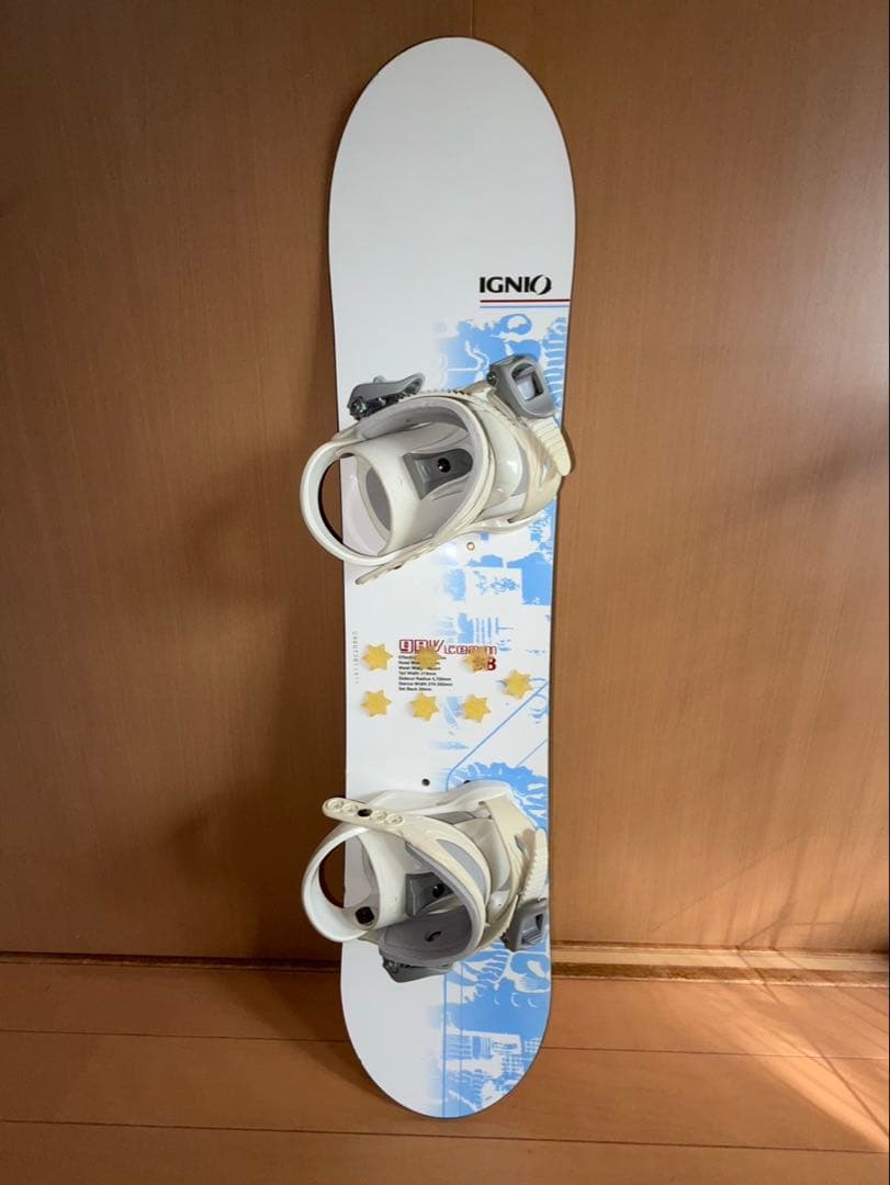 IGNIO スノーボード ビンディング付き　子供用