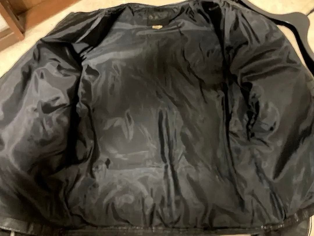 60s70s vintage Brooks Leather 黒レザージャケット