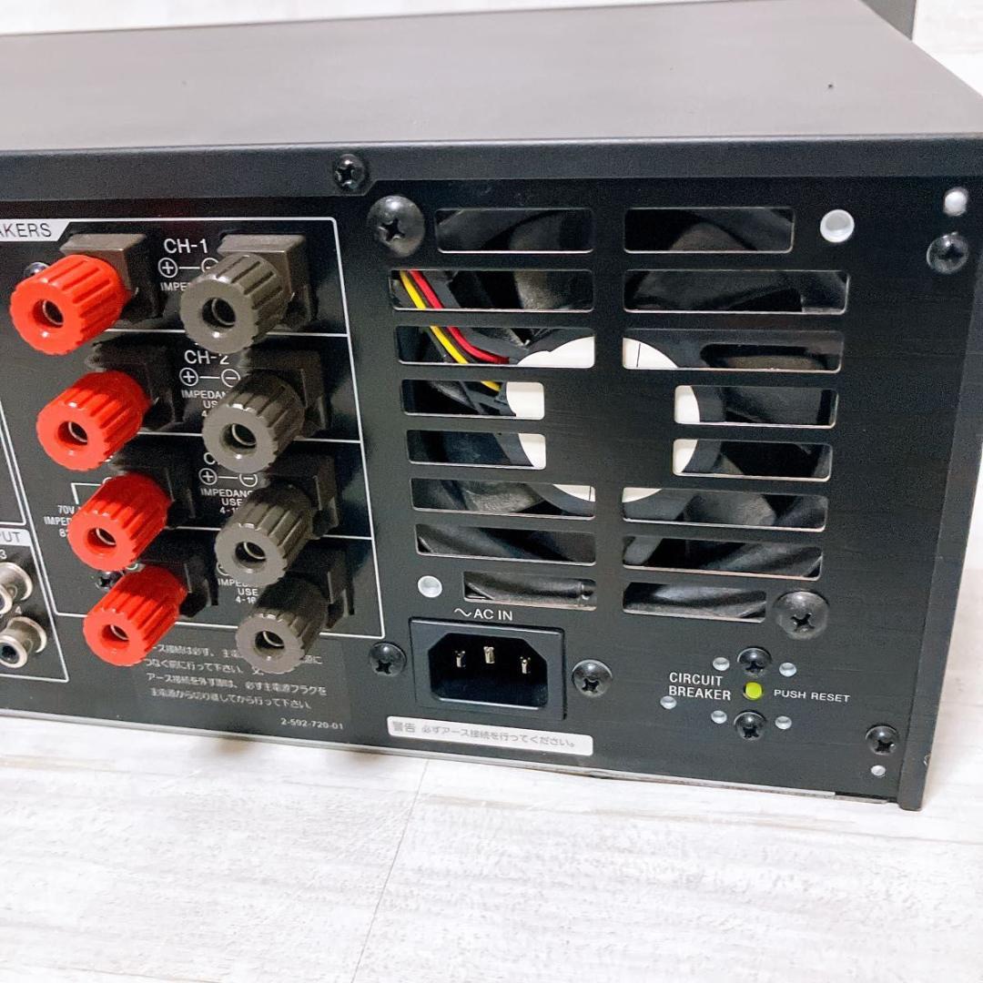 SONY デジタルパワードミキサー SRP-X500P シルバー 業務用 名機