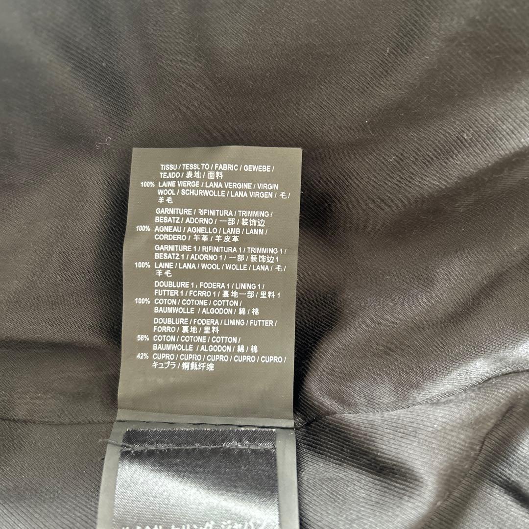 SAINTLAURENTサンローランパリ　テディジャケット　スタジャン