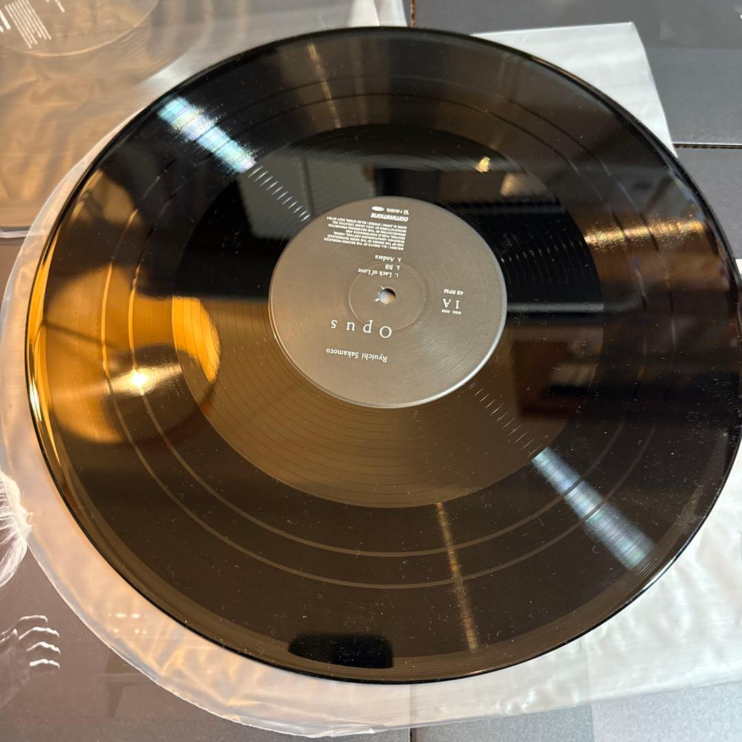【初回盤】坂本龍一 Ryuichi Sakamoto Opus レコード