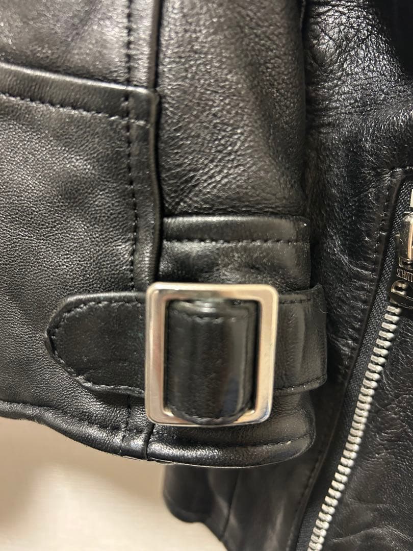 Schott ショットダブルブレスト セミダブルライダースジャケット