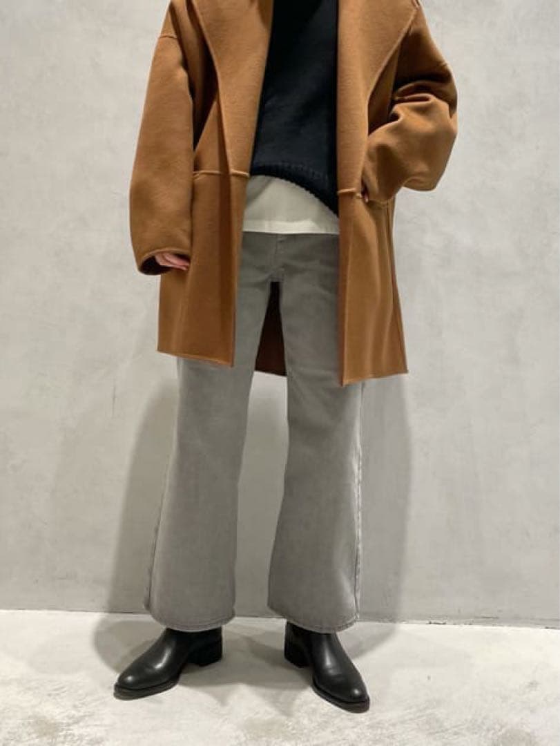 新品★ セミワイド デニムパンツ ブラック DESPRES ¥26400