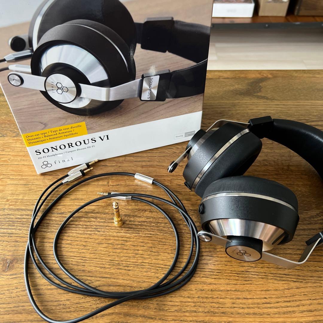 【超希少廃盤】 final SONOROUS VI ヘッドフォン
