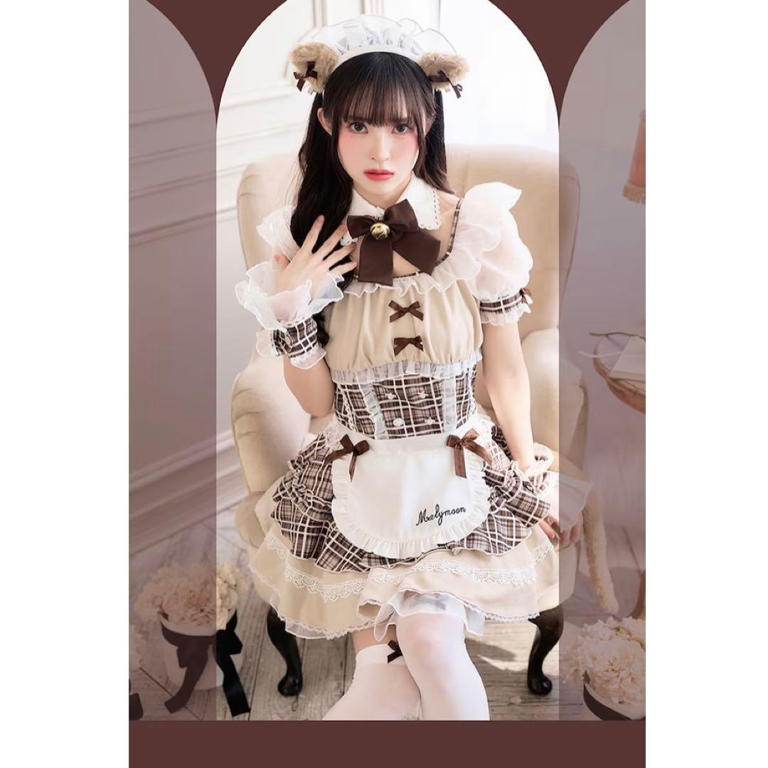 マリームーン　ロイヤルチェックキティメイド