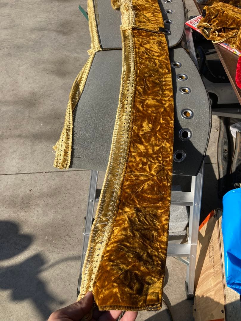 トラック用 金華山 チンチラ ゴールド セット カー用品