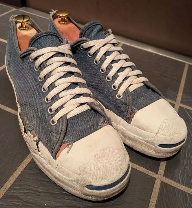 Jack Purcell USA製 青キャンバス