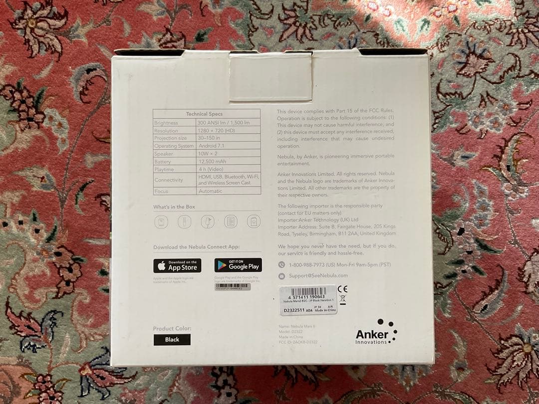 プロジェクター Anker Nebula Mars II