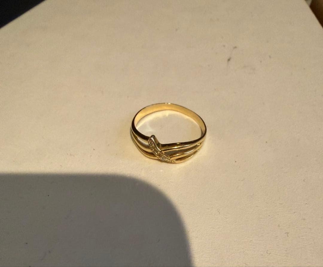 愛*ん様 18K リング　ダイヤモンド　12号