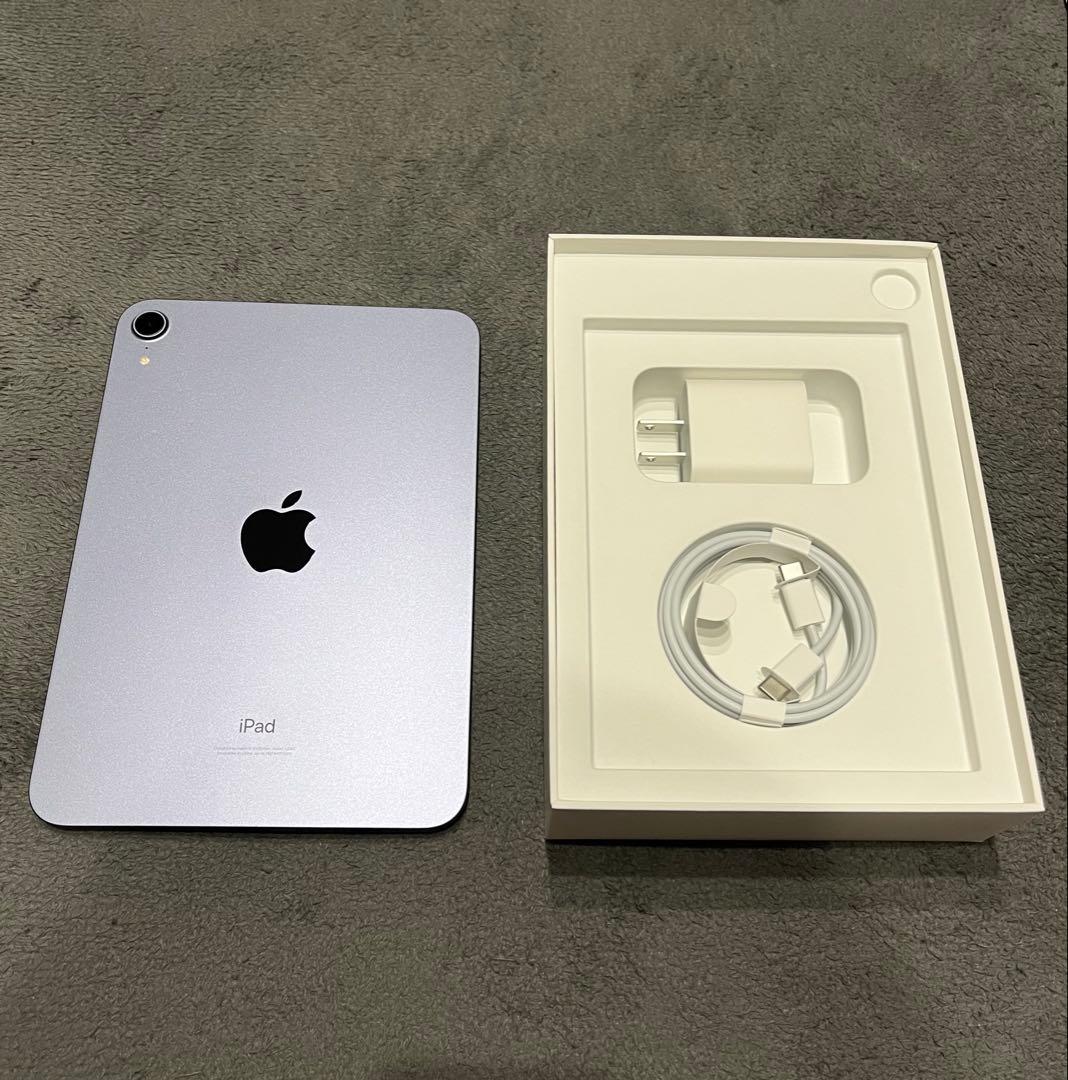 iPad mini （第6世代）、256GB、Wi-Fi、パープル