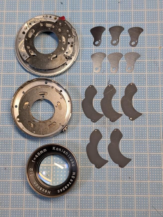 【完動品】KONICA ⅢA 48mm F/2 レンジファインダーフィルムカメラ