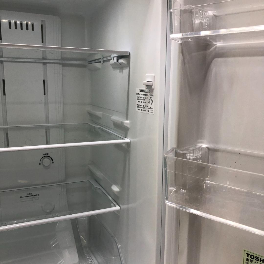 東芝 2ドア冷凍冷蔵庫 シェルホワイト 171L /右開きGR-M17BS(W)