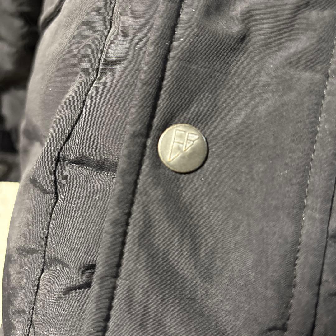 エディバウアー　カラコラム　ダウンジャケット　S表記　黒　フード