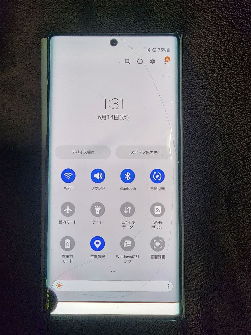 Galaxy Note 10+ docomo 訳あり