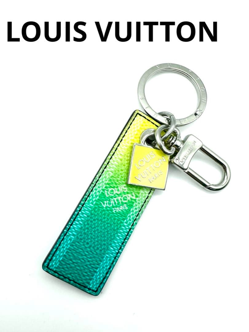 ルイヴィトン ダミエ ストライプス ポルトクレ ダミエ ストライプス キーリング