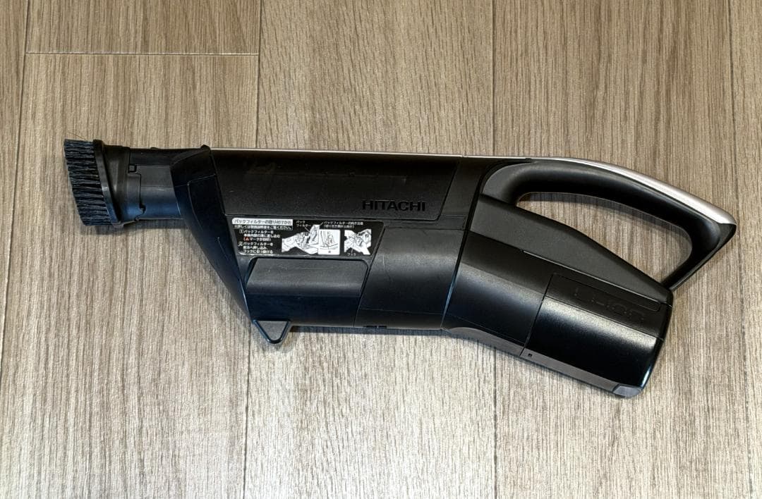 【中古】日立 PKV-BK3K 掃除機 コードレス 紙パック式 付属品完備